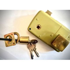 Serratura interna e esterna metallo