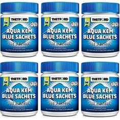 6 Confezioni Aqua Kem Blue Sachets