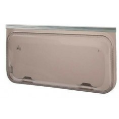 Finestra 1300x600 doppia Fume'' bronzo