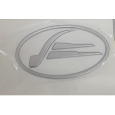 Logo originale Arca Cromato a rilievo - posteriore