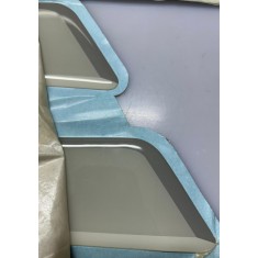 Logo originale Arca parete lato guida a rilievo