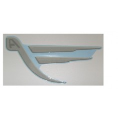 Logo originale Arca completo parete lato passeggero a rilievo