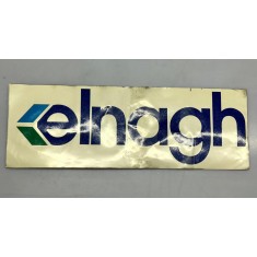 Logo adesivo Elnagh Blu - 50x16