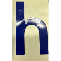 Logo adesivo Elnagh Blu - 50x16