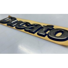 Scritta adesiva Fiat Ducato posteriore dopo 2001