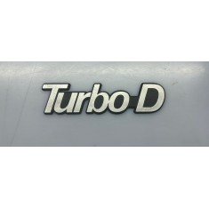 Scritta a rilievo nera per Ducato Turbo-D