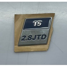 Emblema Sigla blu per Fiat Ducato 15 2.8 JTD