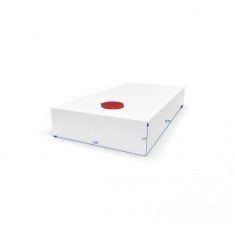 SERBATOIO ACQUA 38 LT 40x12x80cm BIANCO