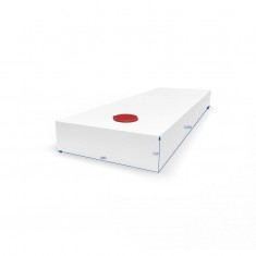 SERBATOIO ACQUA 57 LT - 40x12x120 cm BIANCO