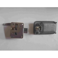 Serratura Esterna ed Interna Con Maniglia plastica