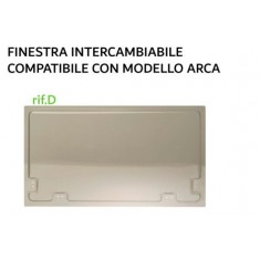 FINESTRA MODELLO PER ARCA misura 1655x595mm