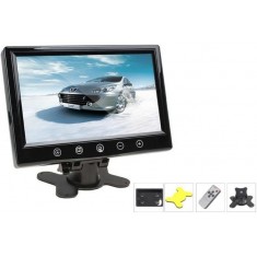 Monitor per retrocamera 10.1'' con base e telecomando