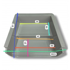 Gradino interno in vetroresina ARCA