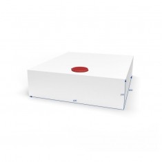 SERBATOIO ACQUA 108LT. 68x20x80 cm BIANCO