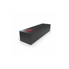 SERBATOIO ACQUA LT.107,2 36X27X130 CM. NERO