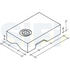 Serbatoio sagomato ideale per camper Ford 98/2000.