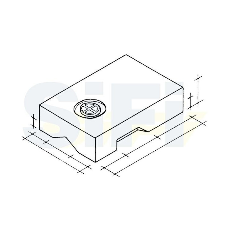 Serbatoio sagomato ideale per camper Ford 98/2000.