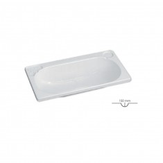 Lavandino per bagno L 653 x P 345 mm