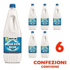 Aqua kem blue conf. 6 bottiglie