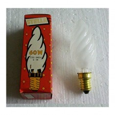 Lampadina 60w 230-240v e14 set 3 pezzi